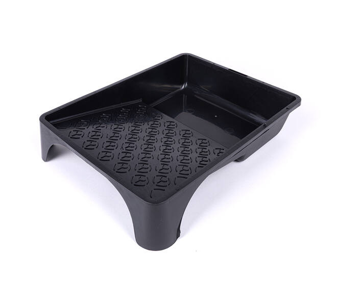 Grote verfbak met uitrolplateau voor primer en/of coating